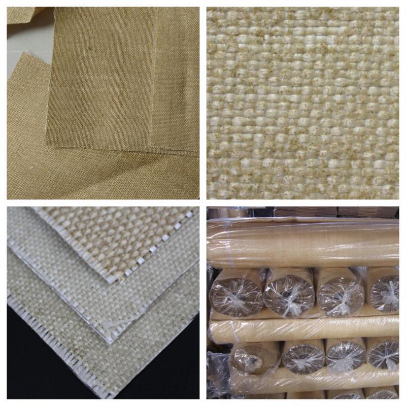 Wat is de samenstelling van glasvezeldoek met vermiculietcoating?