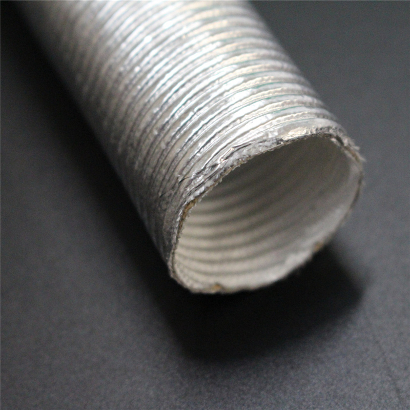 flexibele aluminium gegolfde buis aangepaste lengte is beschikbaar
